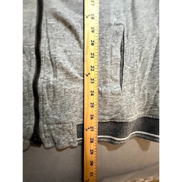 Robert Barakett Sweatshirt Adult XL Gray Full Zip Pocket Sweatshirt Mens. - Picture 9 of 9
